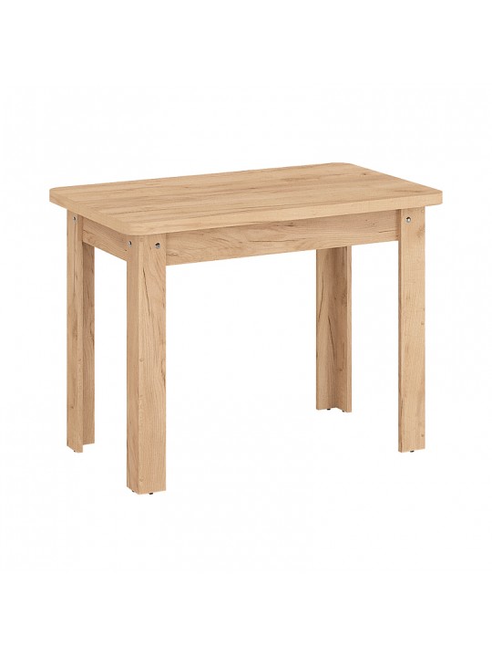 Τραπέζι Celeste pakoworld μελαμίνης σε oak απόχρωση 100x60x73.5εκ